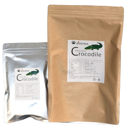 Clocodile freeze-dried