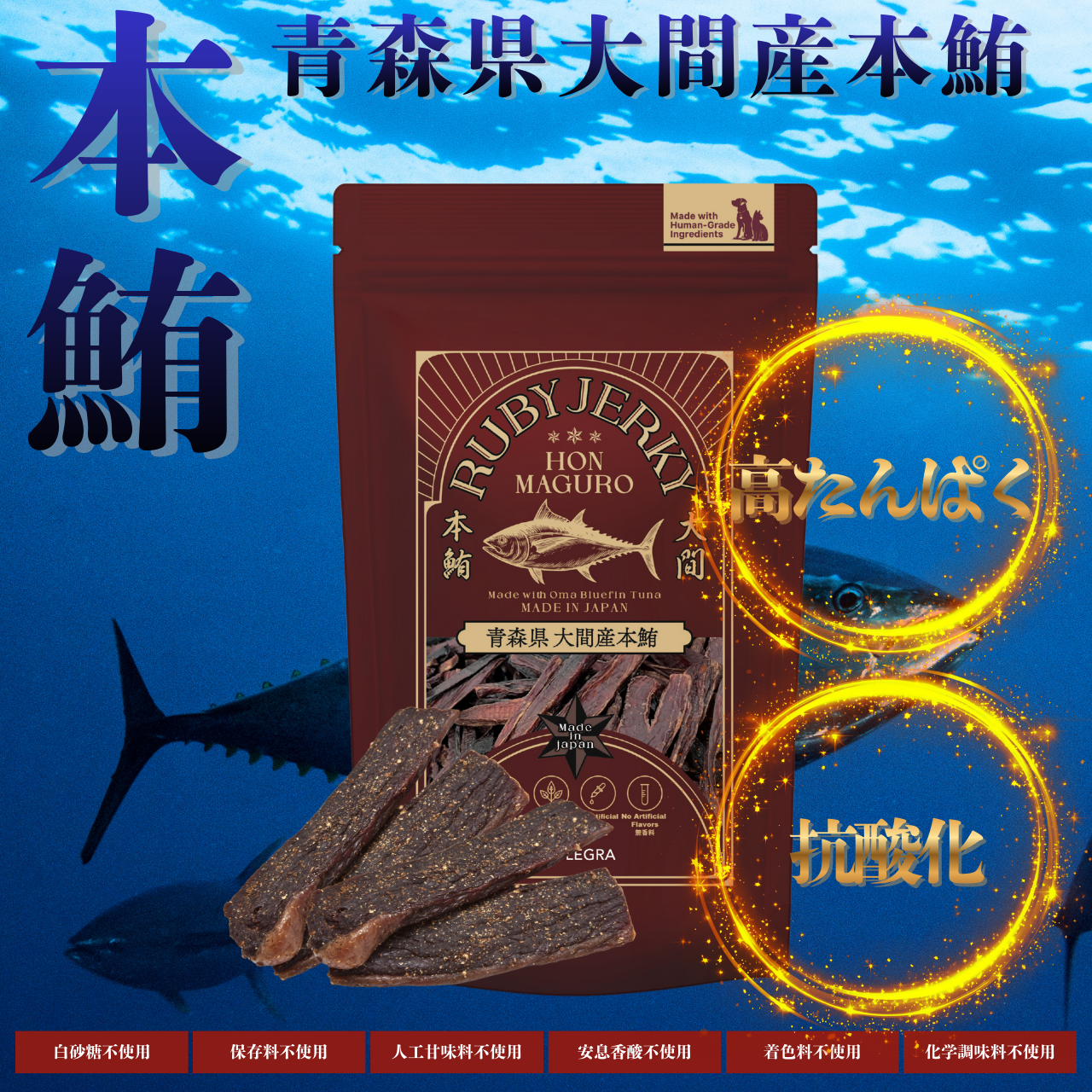 RUBY JERKY HONMAGURO