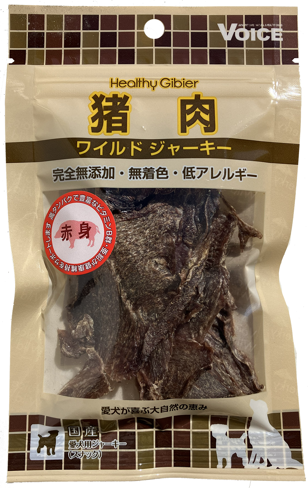 猪肉ワイルドジャーキー赤身