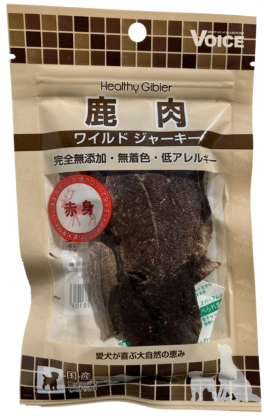 鹿肉ワイルドジャーキー赤身