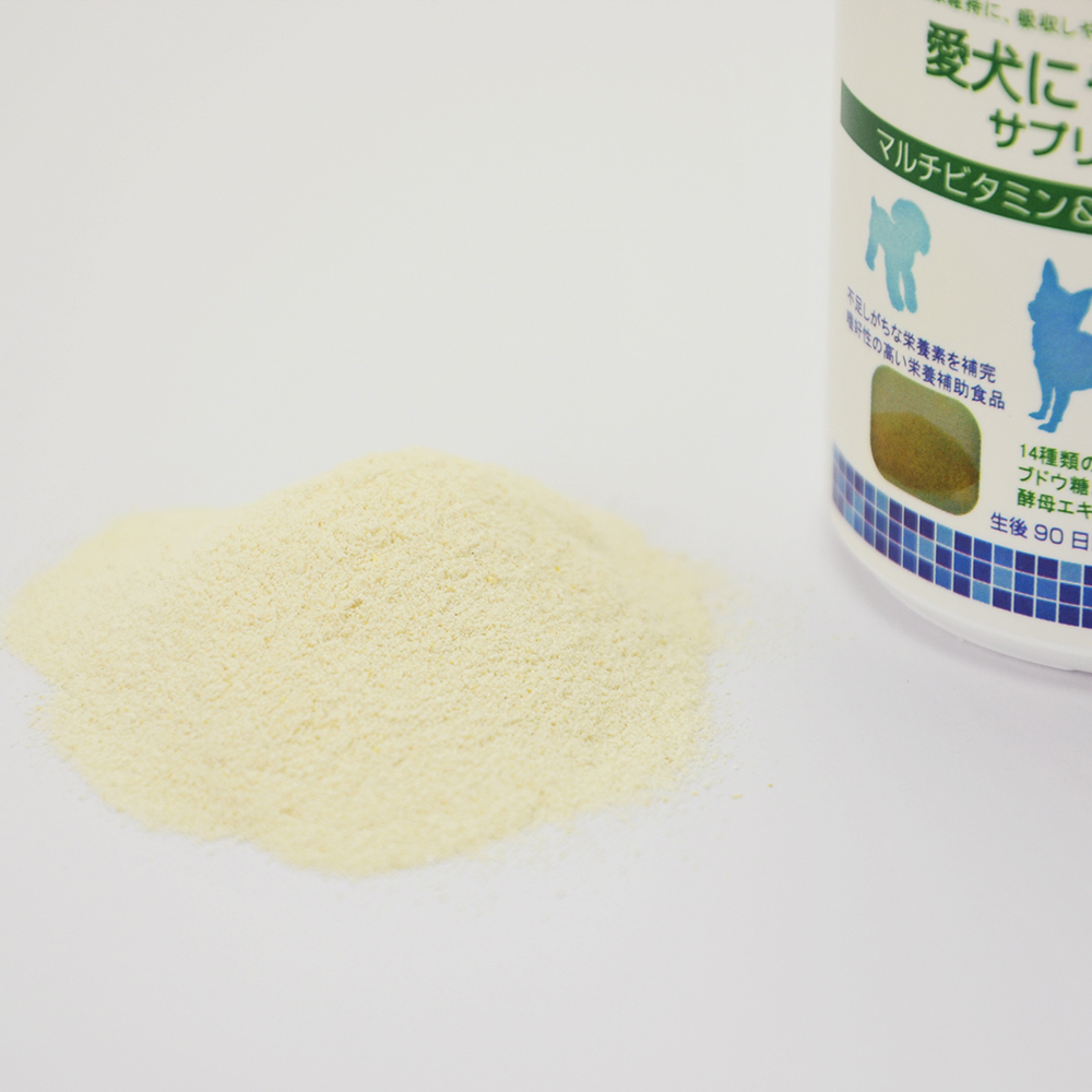 ドクターヴォイス 愛犬にやさしいサプリメント　マルチビタミン＆ミネラル＋乳酸菌　100g
