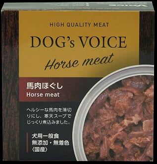 ドッグヴォイス 馬肉ほぐし缶