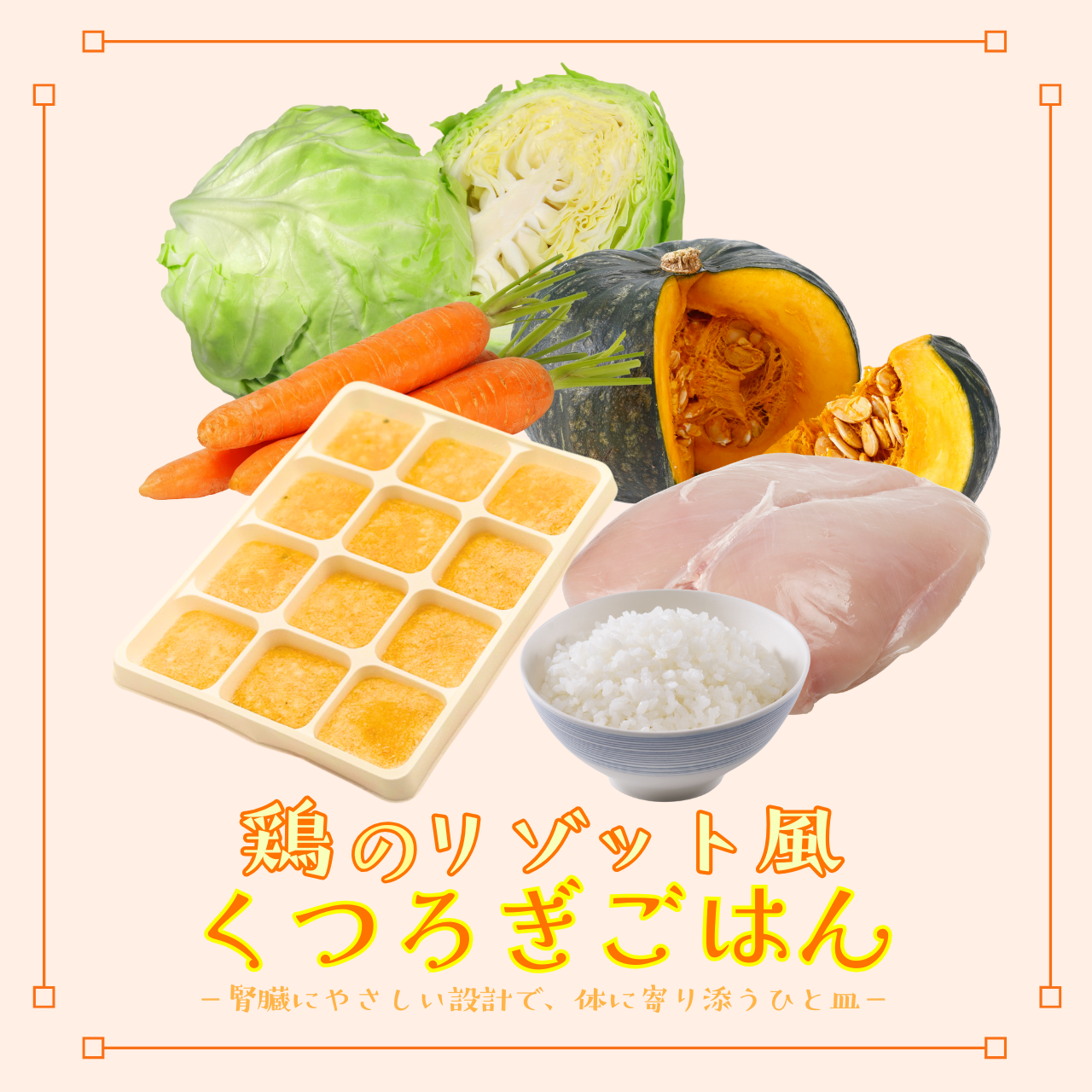 鶏のリゾット風くつろぎごはん