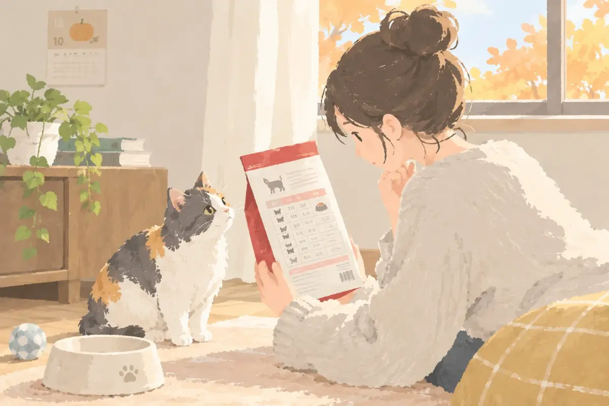 猫の餌の回数｜1日分を2～3回に分けるのが目安